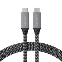 Satechi Cable USB-C A USB-C ST-U4C25M USB Tipo-C (25 CM) Grey