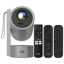 Projetor Bateria Dub Home Cinema DBP4BAT 4000 Lumens - Cinza