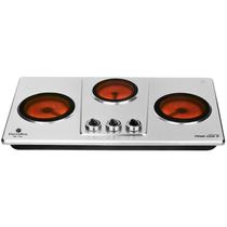 Fogareiro Infravermelho Electrobras Prime Cook III EBVC-33 3.300 Watts 220 - 240 V ~ 50/60 HZ - Prata/Preto