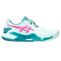 Calzado Asics Gel Resolution 9 Tenis Rosa Femenino Tam 39