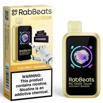 Pod Descartavel Elfbar Rabbeats RC 10K Touch - Coconut Banana