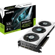 Placa de Vídeo Gigabyte Geforce RTX 4060 Ti Eagle Oc Edition Ice 8 GB GDDR6 (GV-N4060TEAGLEOC ICE-8GD)