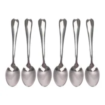 Cuchara Inox 6PCS 13CM