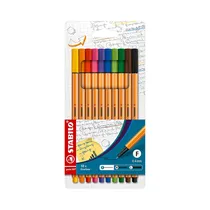 Bolígrafo Rotulador Stabilo Fineliner Point 88 8810 0.4MM 10 Unidades