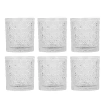 Conjunto com 6 Copos de Vidro 320ML