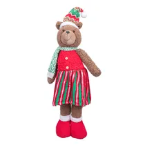 Boneca Urso de Natal 73 CM