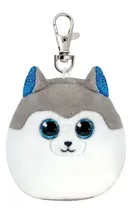 TY Peluches TY Beanie Boos Slush Husky Clip Tela Poliester 3 Años+ Multicolor