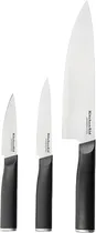 Set de Facas Kitchenaid KEG3PTHEOHOBA (3 Peças)