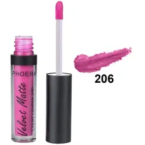 Brilho Labial Phoera Velvet Matte Liquid Lipstick 206 Unicorn - 2.5ML