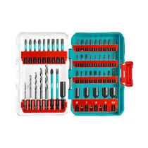 Kit de Puntas de Impacto Y Brocas HSS Total TACSDL24906 49 Piezas
