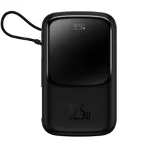 Carregador Portatil Baseus PPQD020001 10000MAH IP Editon 20W - Black