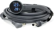 Adaptador Veicular 12V-24V com Sensor de Temperatura e Cabo de 5M - Starstore Starlighter