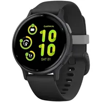 Relógio Garmin Vivoactive 5 010-02862-10 com GPS/Wi-Fi - Preto