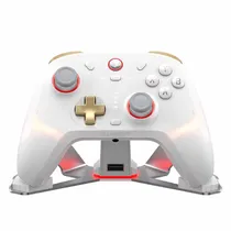 Controle Gamesir Cyclone 2 Sem Fio para Nintendo Switch com Estacao de Carregamento - Branco
