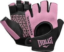 Luva de Treino Everlast EVWG4F006 - Preta/Rosa