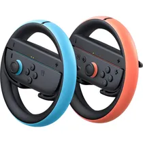 Controle para Nintendo Switch Joy-Con 2 Volante - Azul/Vermelho Claro