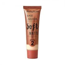 Base Liquida Ruby Rose Soft Matte HB8050 Nude 2