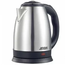 Onida Hervidora Electrica ON-113 1.8L 1.8L 220V 50/60HZ Plata/Negro