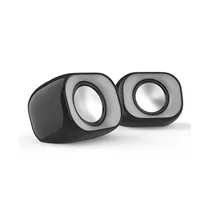 Speaker HP DHS-2111 de 6W com Jack de 3,5MM/USB para Alimentação de Energia - Preto