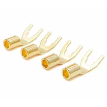 Oyaide Plug Spade GYT Gold Set 4 Unidade