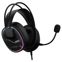 Fone de Ouvido Onikuma Gaming X91 3.5/Mic RGB - Preto