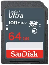 Memoria SDXC Uhs-I Ultra Sandisk 64GB 100MB/s