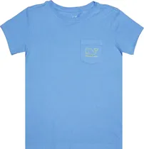 Outlet Camiseta Vineyard Vines Kids 7V001617 Azul Ceu - Feminina
