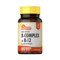 Vitamina Sundance B-Complex + B-12 60 Tabletas