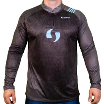 Camiseta Sunflex DRY-Fit UV50+ Masculino - Cinza