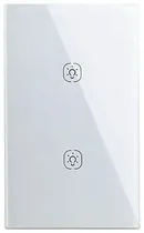 Interruptor Smart de Parede Homie ZN-U02U (HSS02TR) Zigbee (2 Botão Touch)