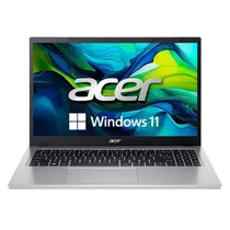 Notebook Acer AG15-31P-38E3 15.6" Intel Core i3-N305 512GB SSD 8GB Ram - Prata