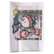 Pano de Natal Bordado 43X17