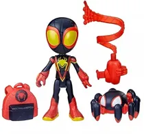 Boneco Miles Morales/Spider-Man Marvel Spidey Amazing Friends Hasbro - F7257/F8143