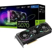 Placa de Vídeo PNY Geforce RTX 5070 Oc Edition Triple Fan 12 GB GDDR7