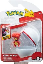 Pokémon Clip ´N´ Go Magby + Premier Ball Jazwares - PKW3139