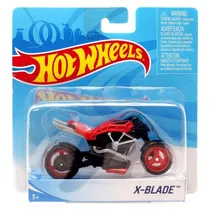 Car Hot Wheels 1/18 X-Blade Red 'X7723"