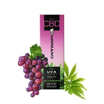 Vape Descartável Cannavapy Vitality 600 Puffs com 150MG CBD/5% Nicotina /0% THC - Uva