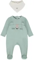 Macacão com Babador para Bebê Orchestra Hnayge-Vec Masculino (2 Peças)