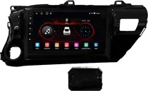 Multimídia Hetzer H-Pro Android 13 Tela de 9" Toyota Hilux 2016/22