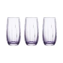 Set de Vasos Pasabahce Linka 420415 500ML Lila 3 Piezas