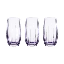 Set de Vasos Pasabahce Linka 420415 500ML Lila 3 Piezas