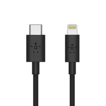 Cabo Belkin USB-C / Lightning F8J239BT04 / 1.2 Metros - Preto