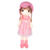 Muñeca de Paño Rojo/Rosado