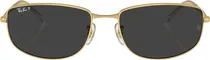 Óculos de Sol Ray Ban RB3732 001/48 56 - Masculino