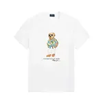 Polo Ralph Lauren Caballero Remera Cuello Redondo Lisa s/M XL Blanco