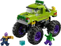 Lego Marvel The Hulk Truck VS. Thanos 76312 - (229 Peças)