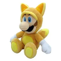 Plush Little Buddy 9* Super Mario Kitsune Luigi 2726