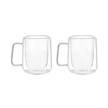Copo Termico Vidro Duplo 300ML 02 Unidades