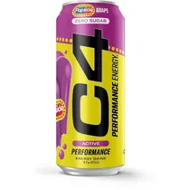 C4 Energy Lata Pre-Entreno Grape Frost 473ML  C4 Energy L...