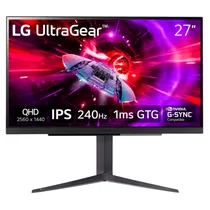 Monitor 27" LG Ultragear 27GR83Q-B Ips QHD 1MS/240HZ/2XHDMI/1XDP Black